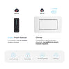 Heath Zenith White/Black Plastic Wired Smart Doorbell Kit