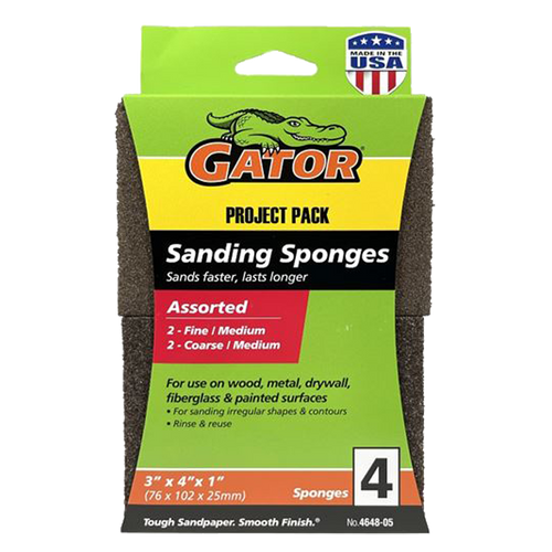 Gator Multi-Purpose Sanding Sponges Aluminum Oxide