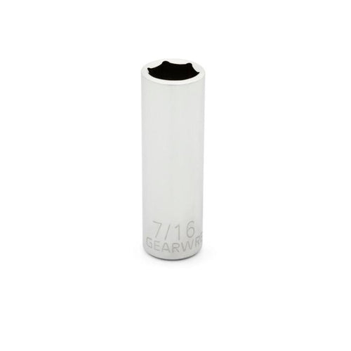 GearWrench 1/4 Drive 6 Point Deep SAE Socket