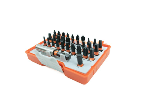 Tundra Tools 33 Piece Impact Screwdriving Bit Set