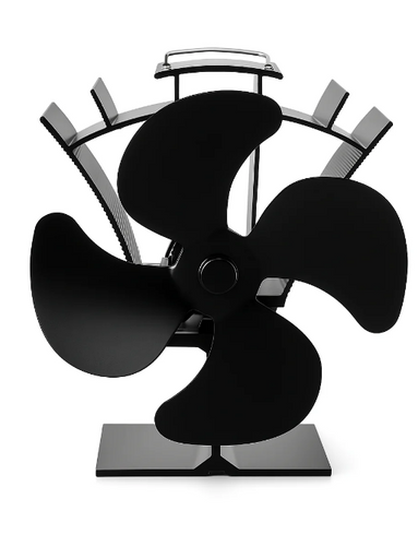 ComfortBilt 4 Blade Heat Powered WoodStove Fan 3 year warranty