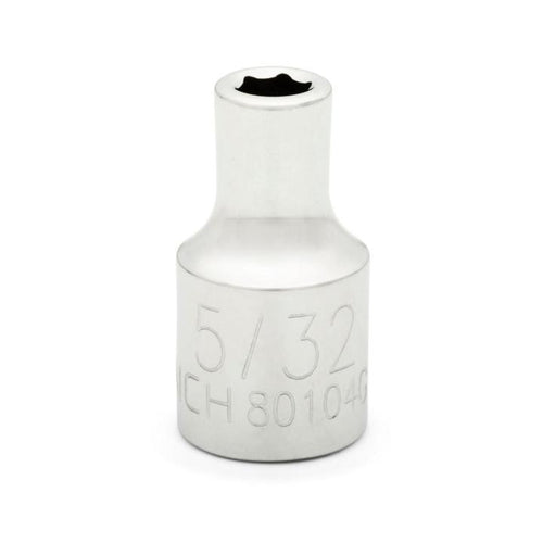 GEARWRENCH 1/4 Drive 6 Point Standard SAE Socket 7/32