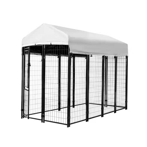 KennelMaster Black Welded Wire Dog Kennel