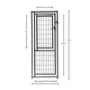 KennelMaster Black Welded Wire Dog Kennel