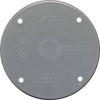 Southwire Gray Round Non-Metallic Round Weatherproof Blank Cover