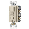 Leviton 15 Amp, Self Test, Tamper-Resistant Slim GFCI Switch/Outlet Combo with LED Indicator Light
