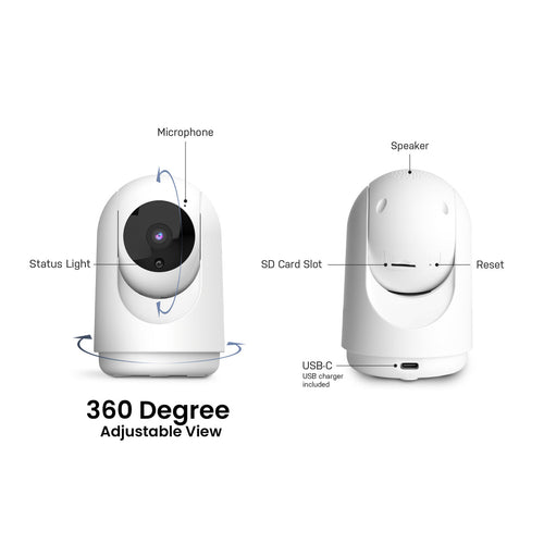 Feit Electric Smart Indoor Pan and Tilt Camera