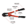 Performance Tool 14 Bolt Cutter