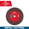 Milwaukee 12 x 1/8 x 1 Metal Cut Off Wheel Type 1