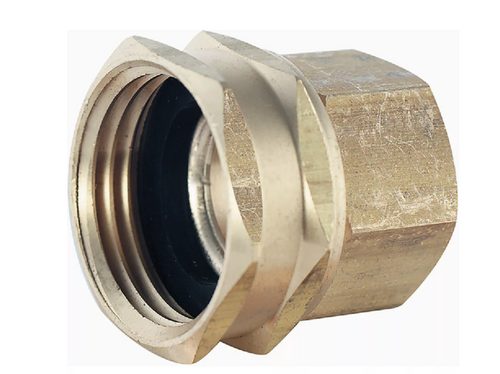 Plumb Craft 3/4 In. FHT x 1/2 In. FIP Brass Swivel Adapter