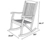 Leigh Country Sequoia Wicker Patio Rocker