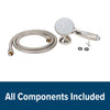 Camco Complete RV/Marine Shower Head Kit Brushed Nickel