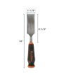 Buck Bros. 74718 Comfort Grip Wood Chisel – 1-1/2 (38MM)