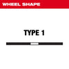Milwaukee 4-1/2 x .045 x 7/8 Ceramic+ Metal Cut Off Wheel -Type 1