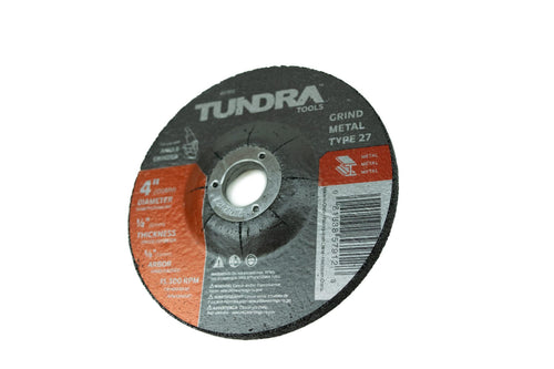 Tundra Tools 57916 Type 27 (Metal) Abrasive Wheel 2 PAK