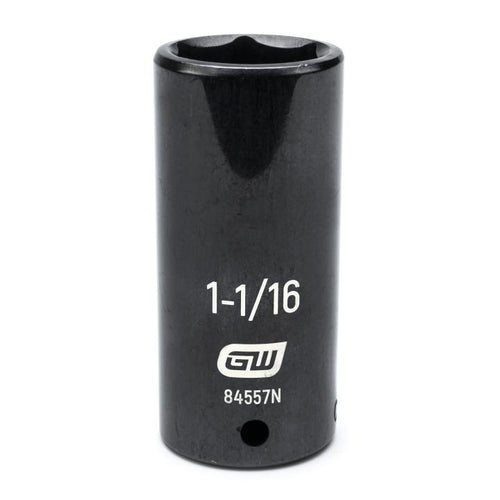 GearWrench 1/2 Drive 6 Point Deep Impact SAE Socket 1-1/16