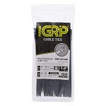 NSI Industries PowerGRP GRP-M750B Cable Ties 7.5 IN 50lb Mt Head BLK (100PK)