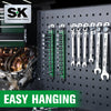 SK Tools 1/4 Drive, 11 Piece, 6 Point, SAE, Standard Chrome Socket Set