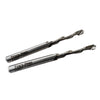 ToolPro 3/16 in. Piloted Down Spiral Cutout Bit - 2 Pack