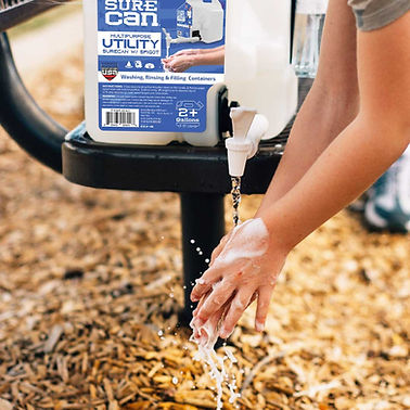 SureCan 2+ GAL. Utility SureCan w/ Spigot