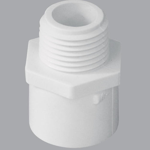 Charlotte Pipe Reducing Schedule 40 6 in. S x 6 in. M.I.P. PVC Adapter