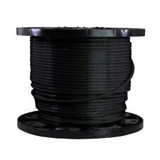 Marmon Home Improvement 500 ft. 6 Gauge Black Stranded Copper THHN Wire 112-4201J (500', Black)