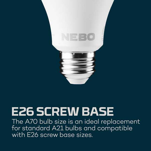 NEBO Blackout Backup - Emergency Bulb (60W)