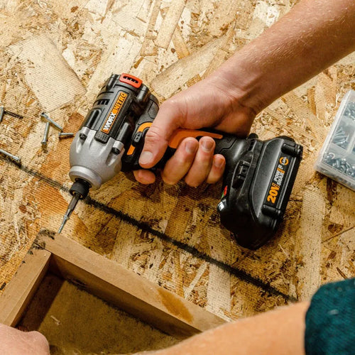 Worx Nitro 20v Power Share 3-Speed Cordless Impact Driver With Brushless Motor