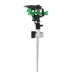 Aqua Plumb Impulse Sprinkler, Metal Spike, Covers 60' dia.