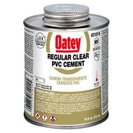 16-oz. Clear PVC Pipe Cement