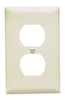 Pass & Seymour Duplex Receptacle Openings, One Gang, Light Almond