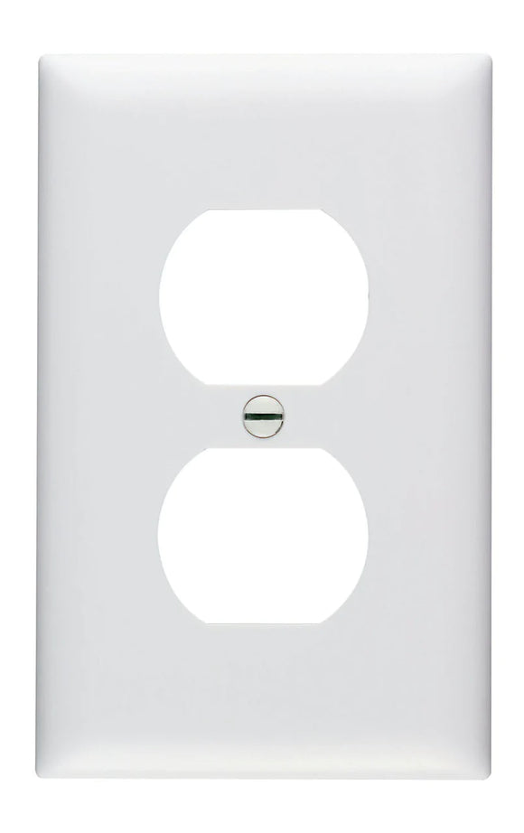 Pass & Seymour Cc Nylon Wall Plates 1 Outlet White