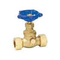 LDR Industries 3/4" Compression Stop & Waste Valve