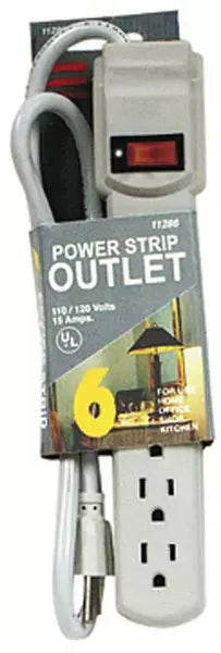 Howard Berger 6-Outlet Grounded Power Strip 30