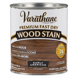 Fast Dry Interior Wood Stain, Oil-Based, Early American, 1-Qt.