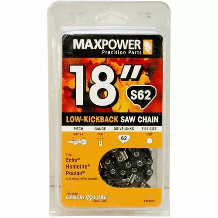 Maxpower 18 Replacement Chainsaw Chain