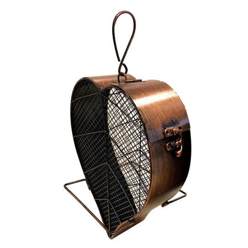 Heath Copper Leaf Bird Feeder