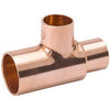Pipe Fitting, Wrot Copper Tee, 3/4 x 1/2 x 1/2-In.