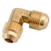 Pipe Fittings, Flare Elbow, Lead-Free Brass, 1/2-In. Flare x Flare