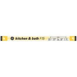 Fluorescent Light Bulb, Kitchen & Bath, 15-Watts