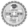 CMT K02407-X10 ITK Contractor Framing/Decking Saw Blade Masterpack, 7-1/4 x 24 Tooth (10 Pack)