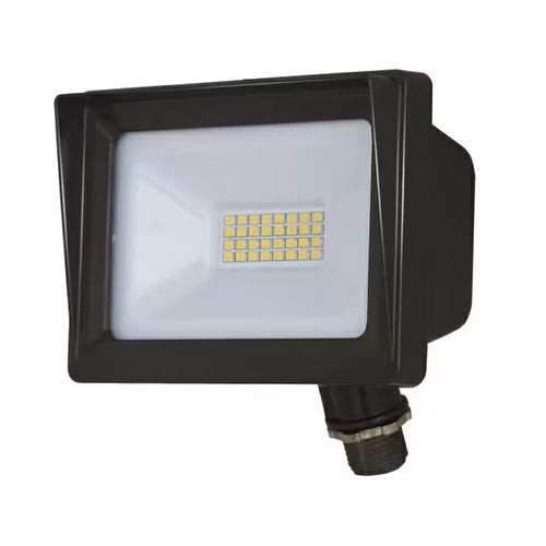 Howard FLL24-120, Small Flood LED, Glass Lens, 24 Input Watts, Bronze