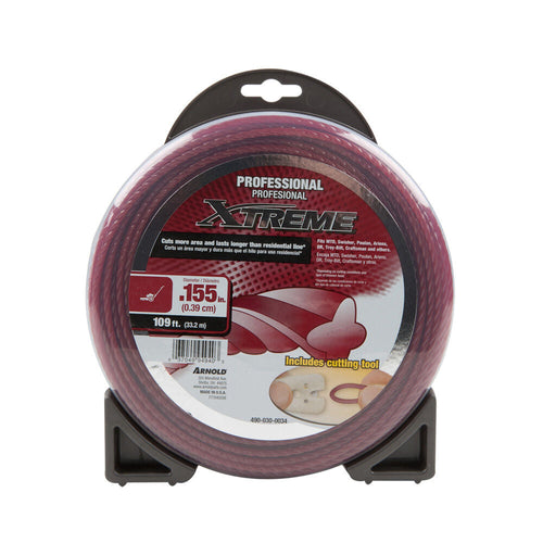 Arnold Corp .155 Professional Xtreme® Trimmer Line 21.5 x .109 feet