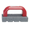 Norton 87795 8 X 3-1/2 X 1-1/2 Rubbing Brick with Handle Fluted -Crystolon Extra Coarse