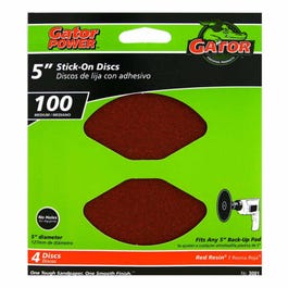 3-Pack 5-Inch 40-Grit Stick-On Sanding Disc