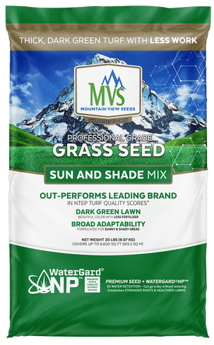 Mountain View Seeds M94 20 lbs Mountain View Sun & Shade Grass Seed