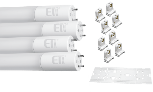 ETi Solid State Lighting 8′ to 4′ Troffer Conversion Kit for Fluorescent Fixtures