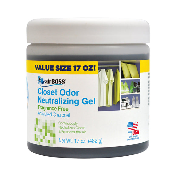 AirBoss Closet Odor Neutralizing Gel 17 oz.
