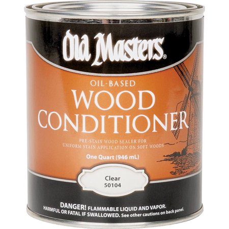 Old Masters 50104 Wood Conditioner, Stain Controller ~ Quart Clear (1 quart, Clear)