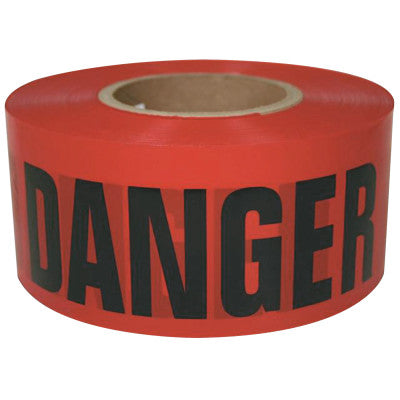 Intertape 600RD 300 Danger Safety Tape, Red ~ 3